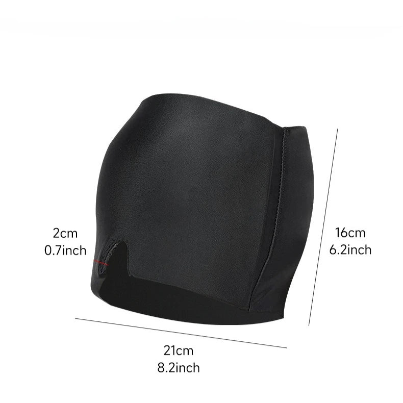 Black cap product shot