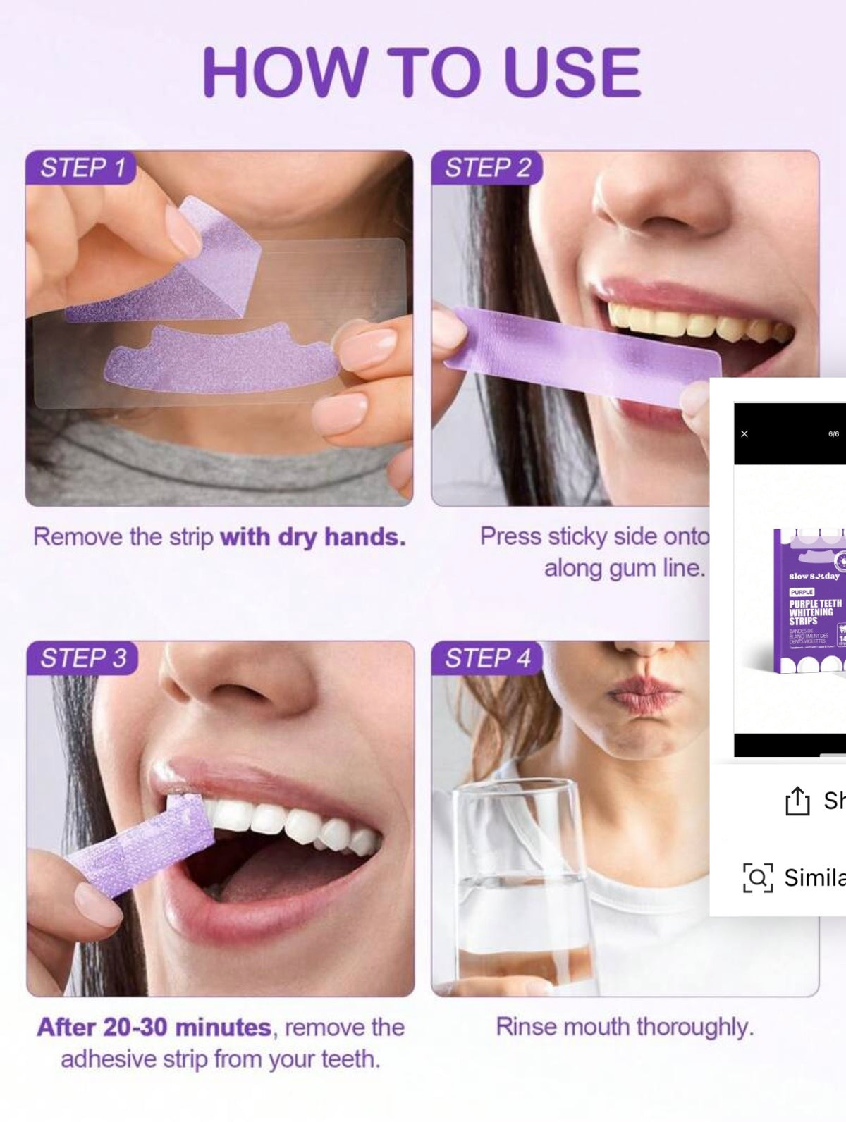 Teeth Whitening Strips (14 Pcs)