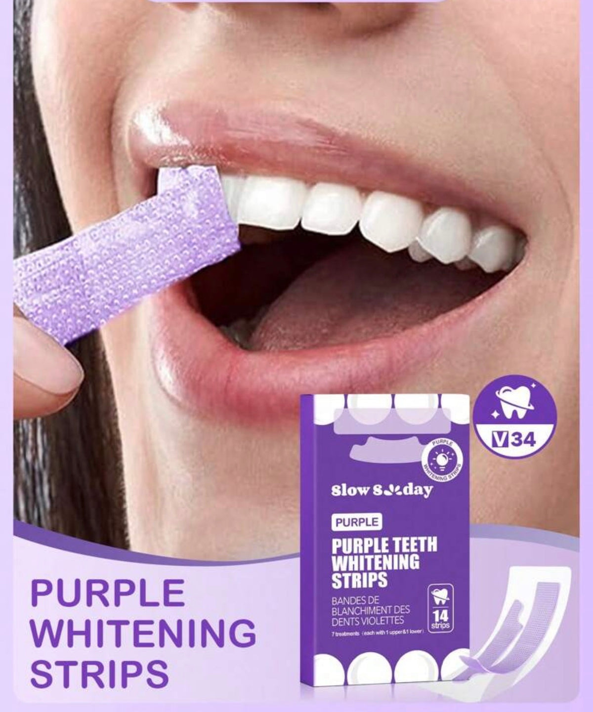Teeth Whitening Strips (14 Pcs)